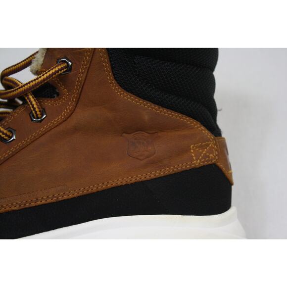 Helly Hansen Waterproof Leather Boots Mens 12 Brown Insulated Winter main image 13